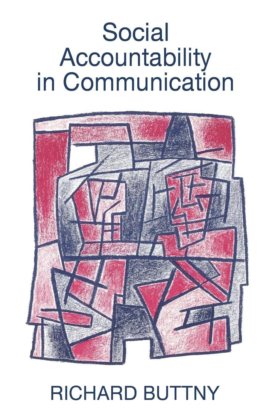 Vorderes Coverbild Social Accountability in Communication