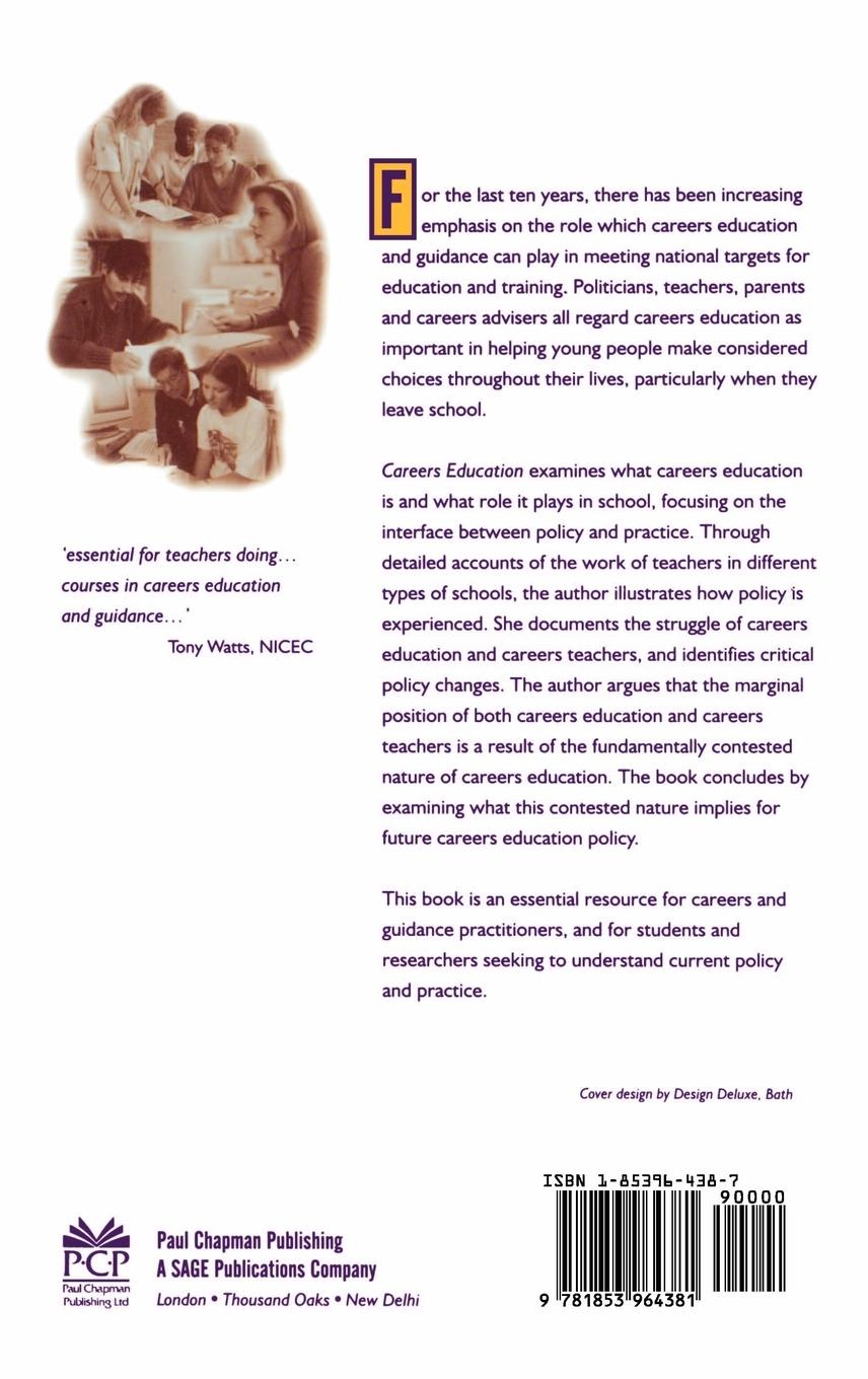 Rückseitencover Careers Education