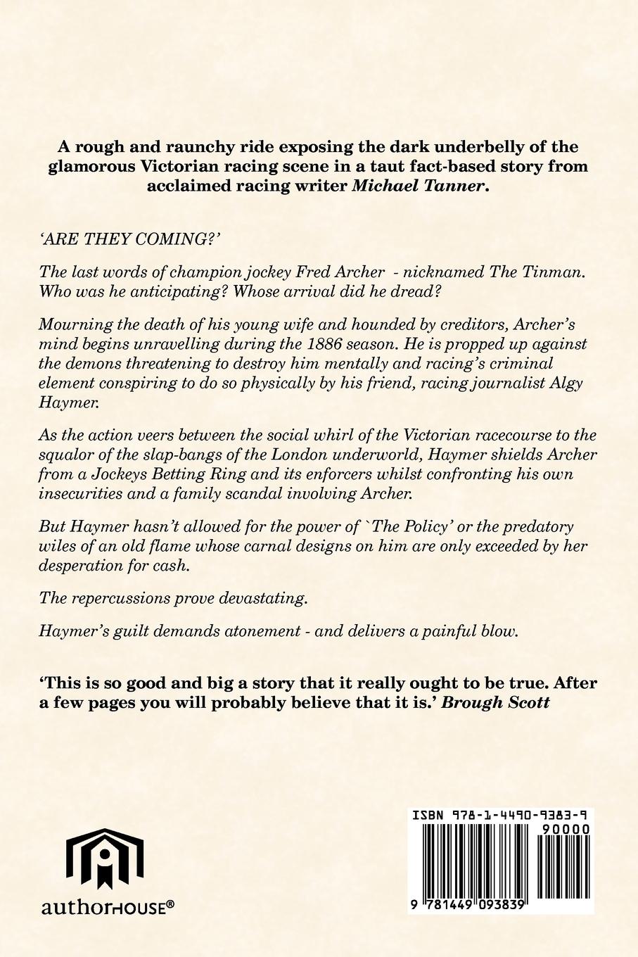 Rückseitencover The Tinman's Farewell