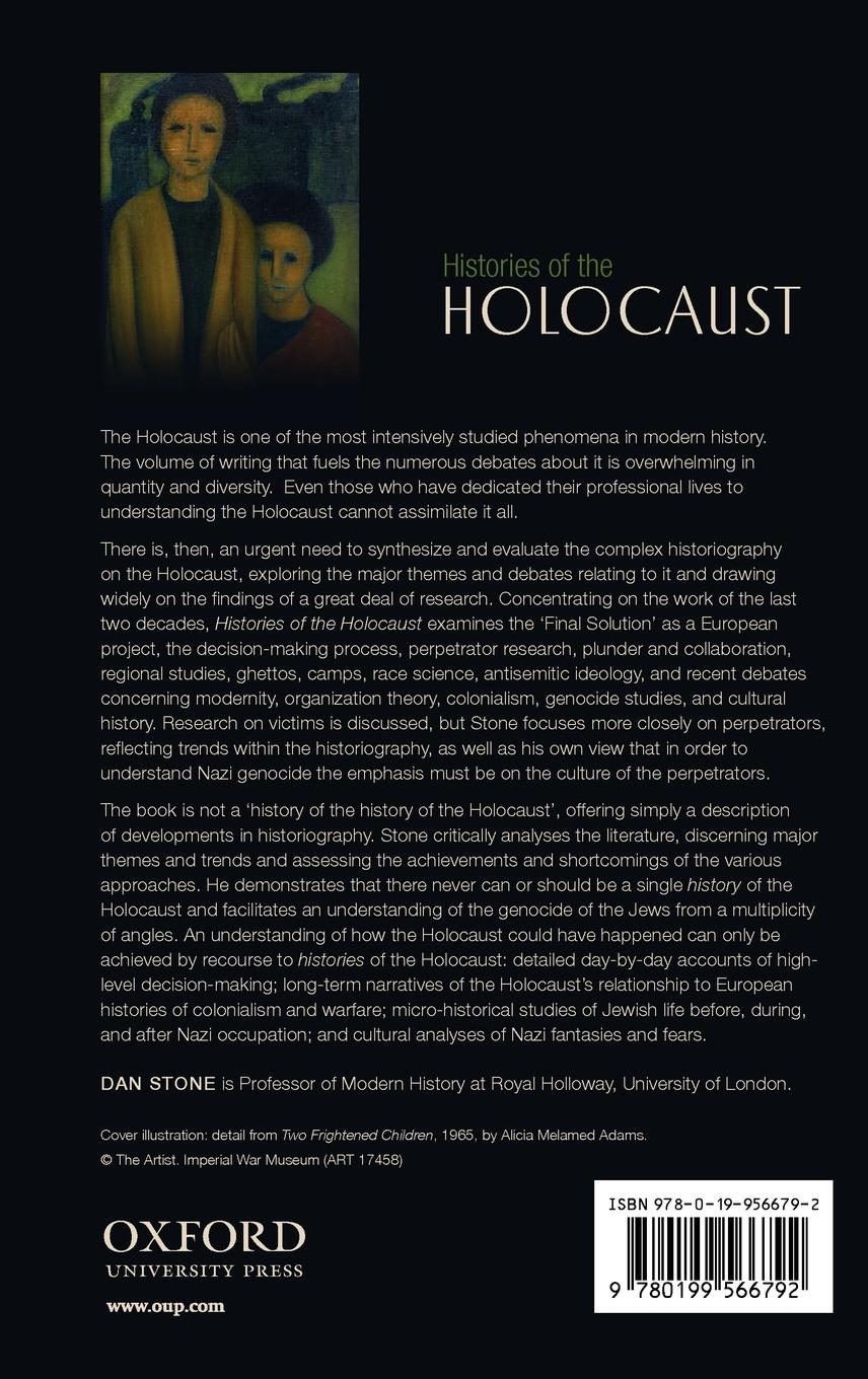 Rückseitencover Histories of the Holocaust
