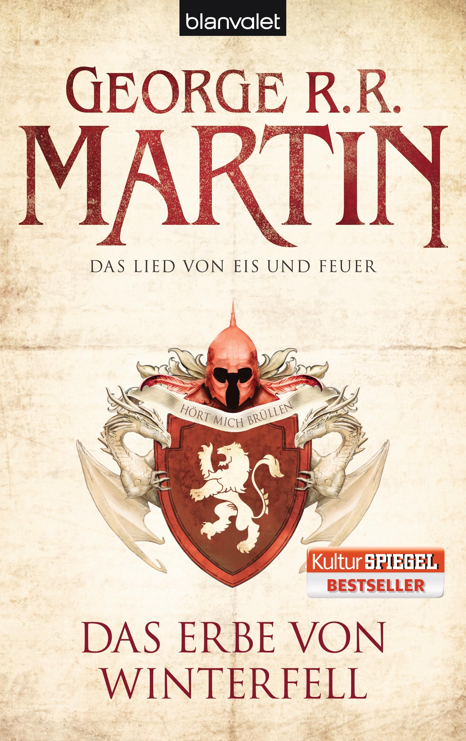 Vorderes Coverbild Das Lied von Eis und Feuer 02. Das Erbe von Winterfell