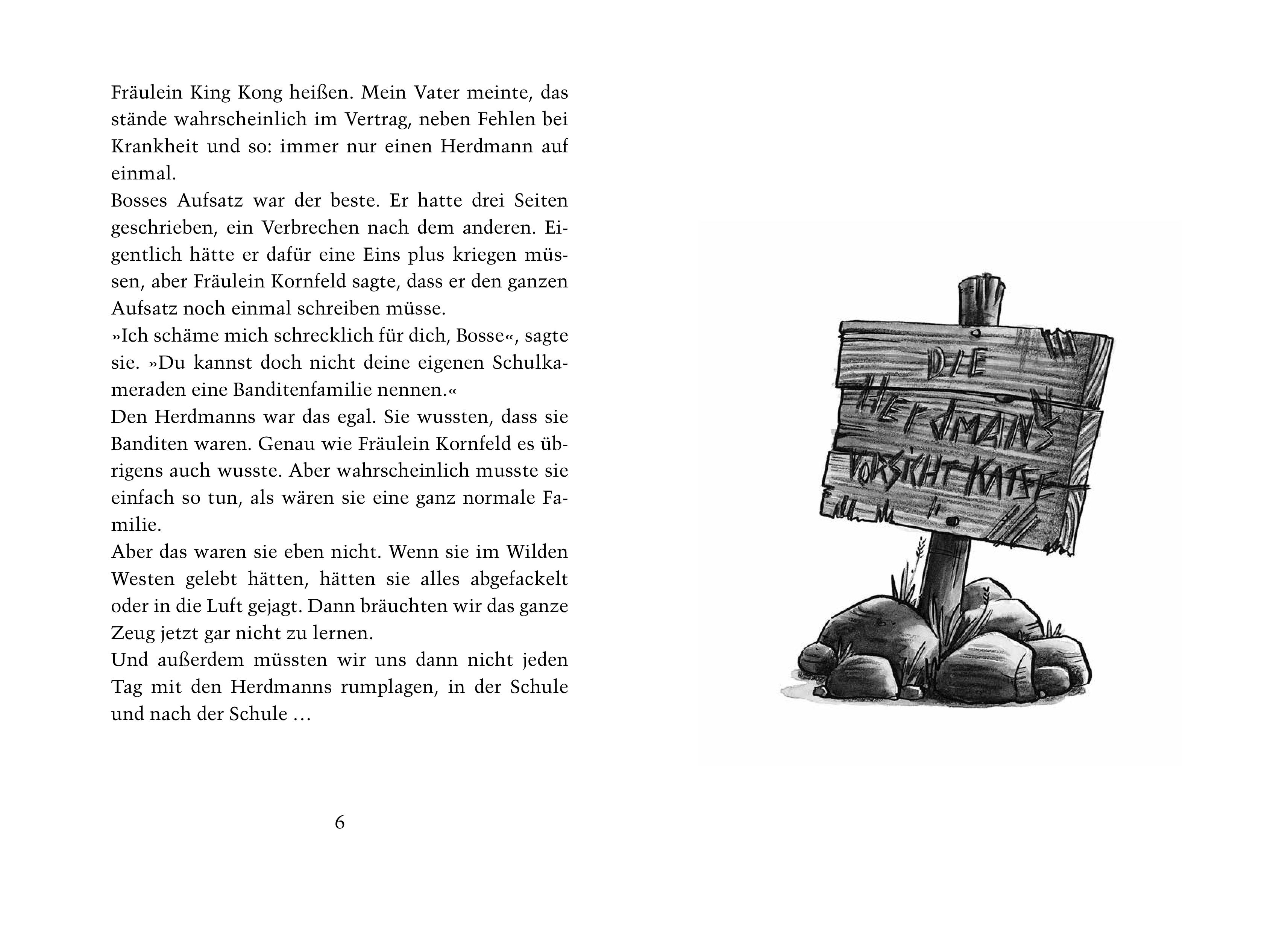 Beispielinhalt (Bild) Hilfe, die Herdmanns kommen 3. Vorsicht, die Herdmanns schon wieder