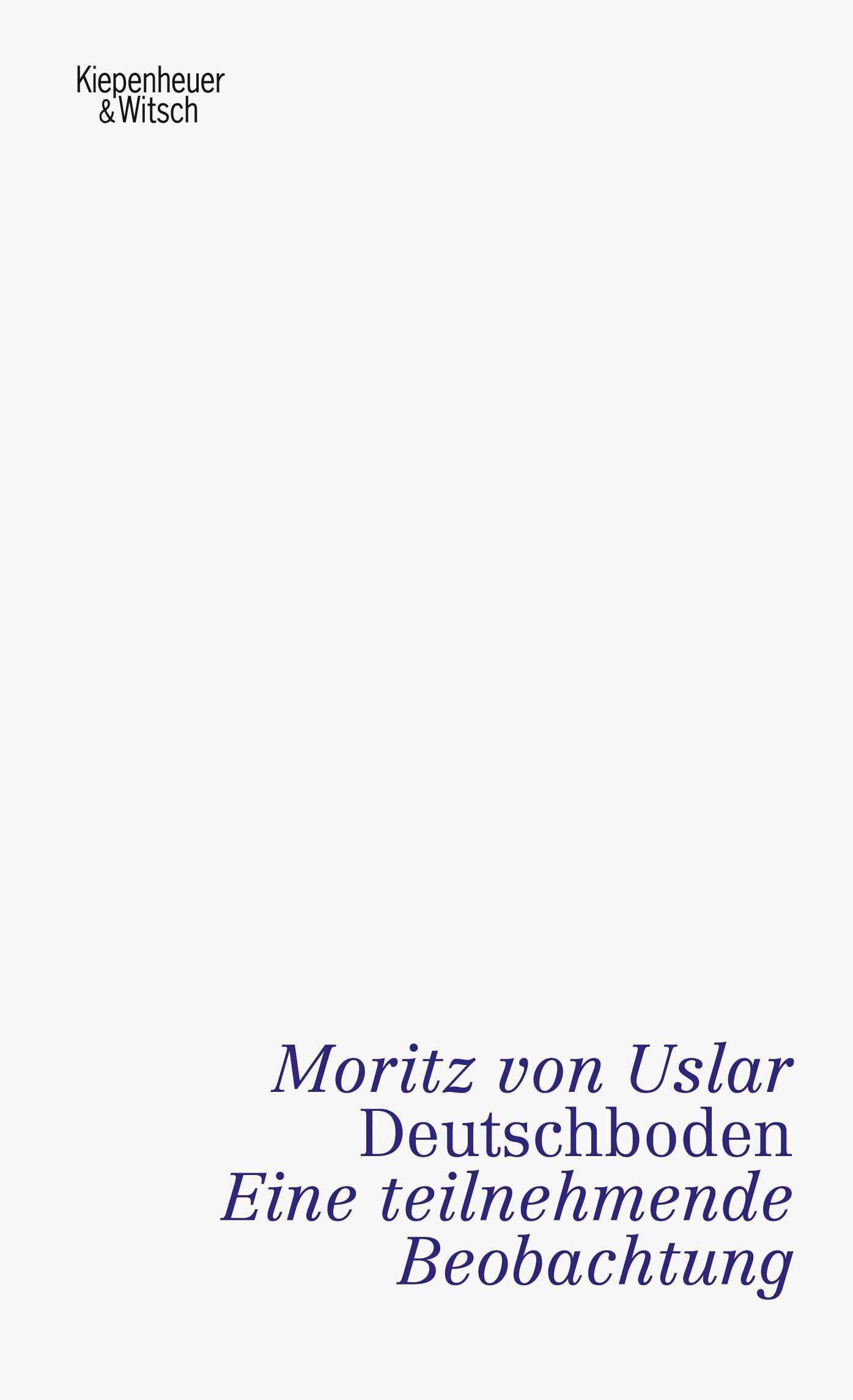 Vorderes Coverbild Deutschboden