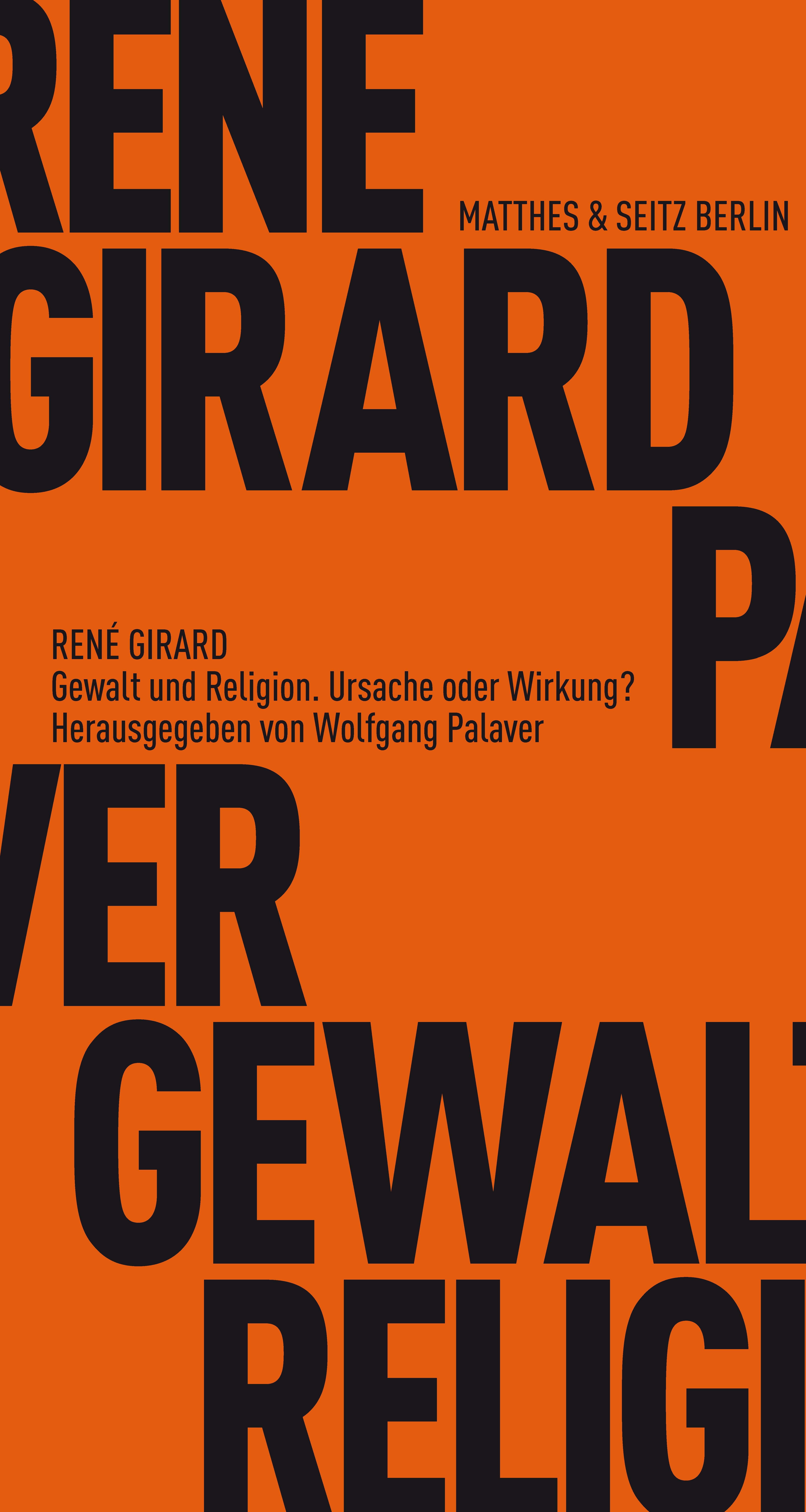 Vorderes Coverbild Gewalt und Religion