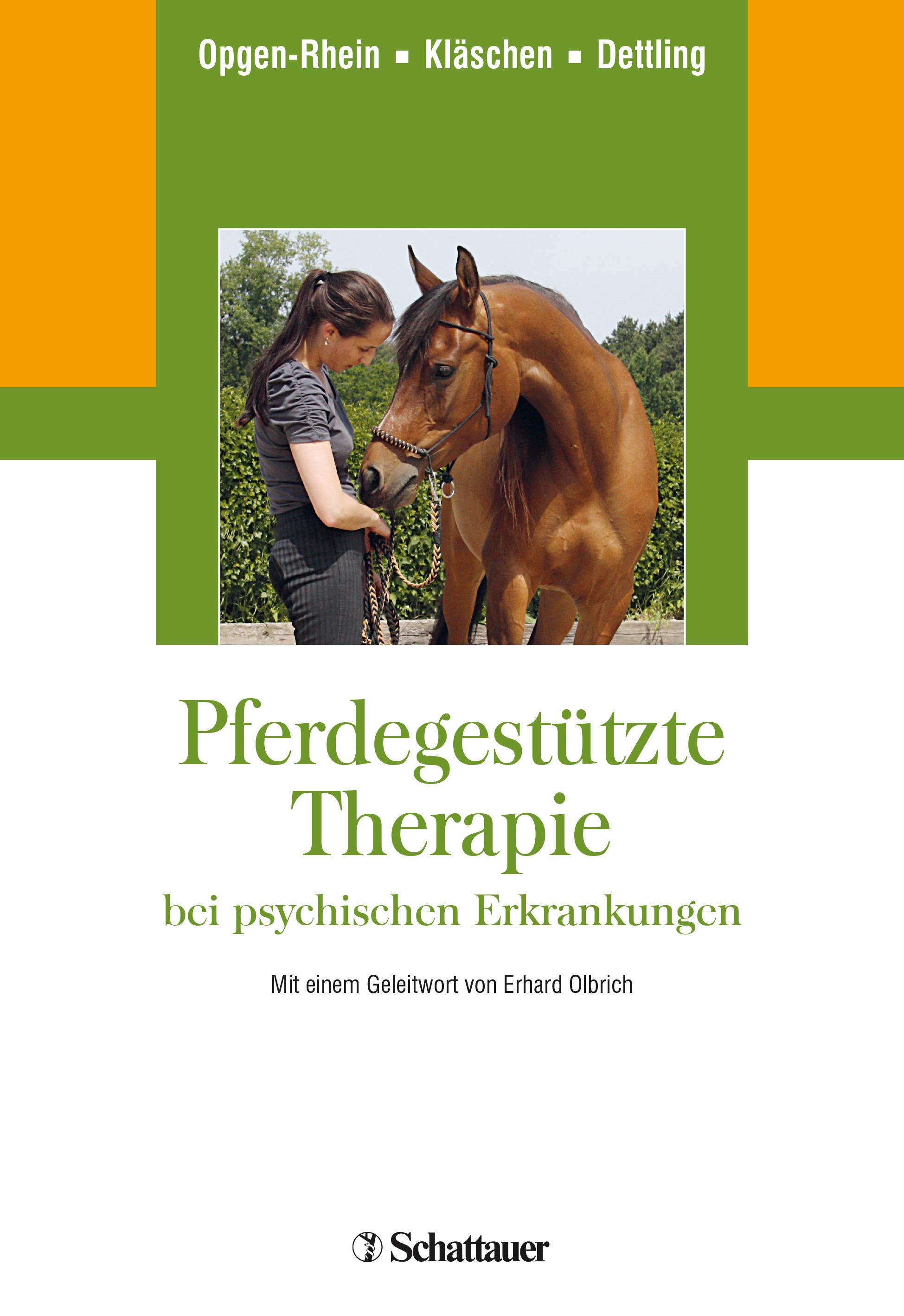 Vorderes Coverbild Pferdegestützte Therapie bei psychischen Erkrankungen