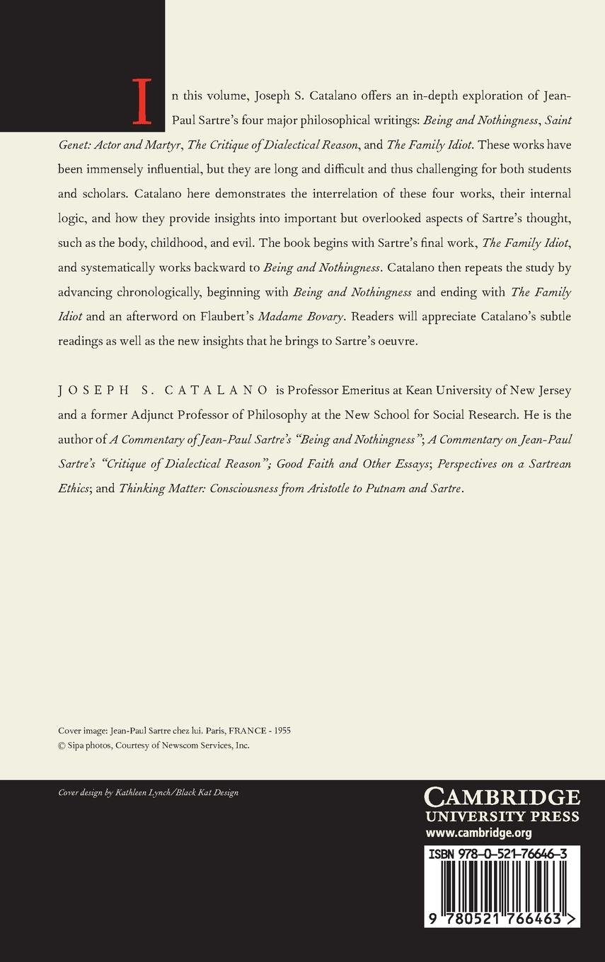 Rückseitencover Reading Sartre