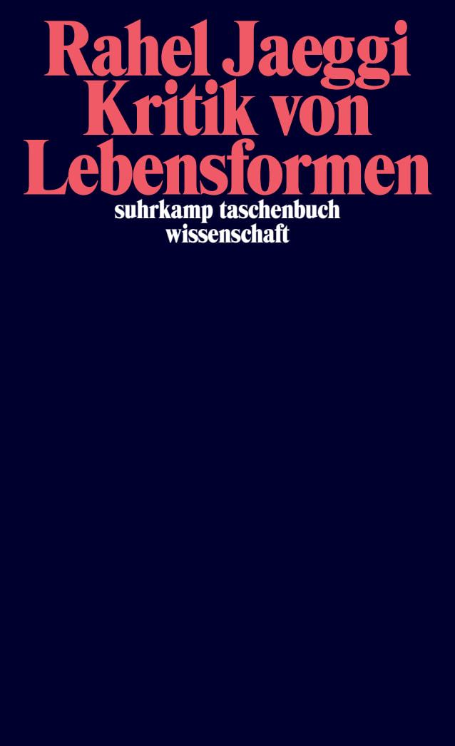 Vorderes Coverbild Kritik von Lebensformen