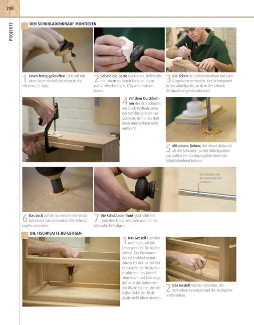 Beispielinhalt (Bild) Praxisbuch Holz