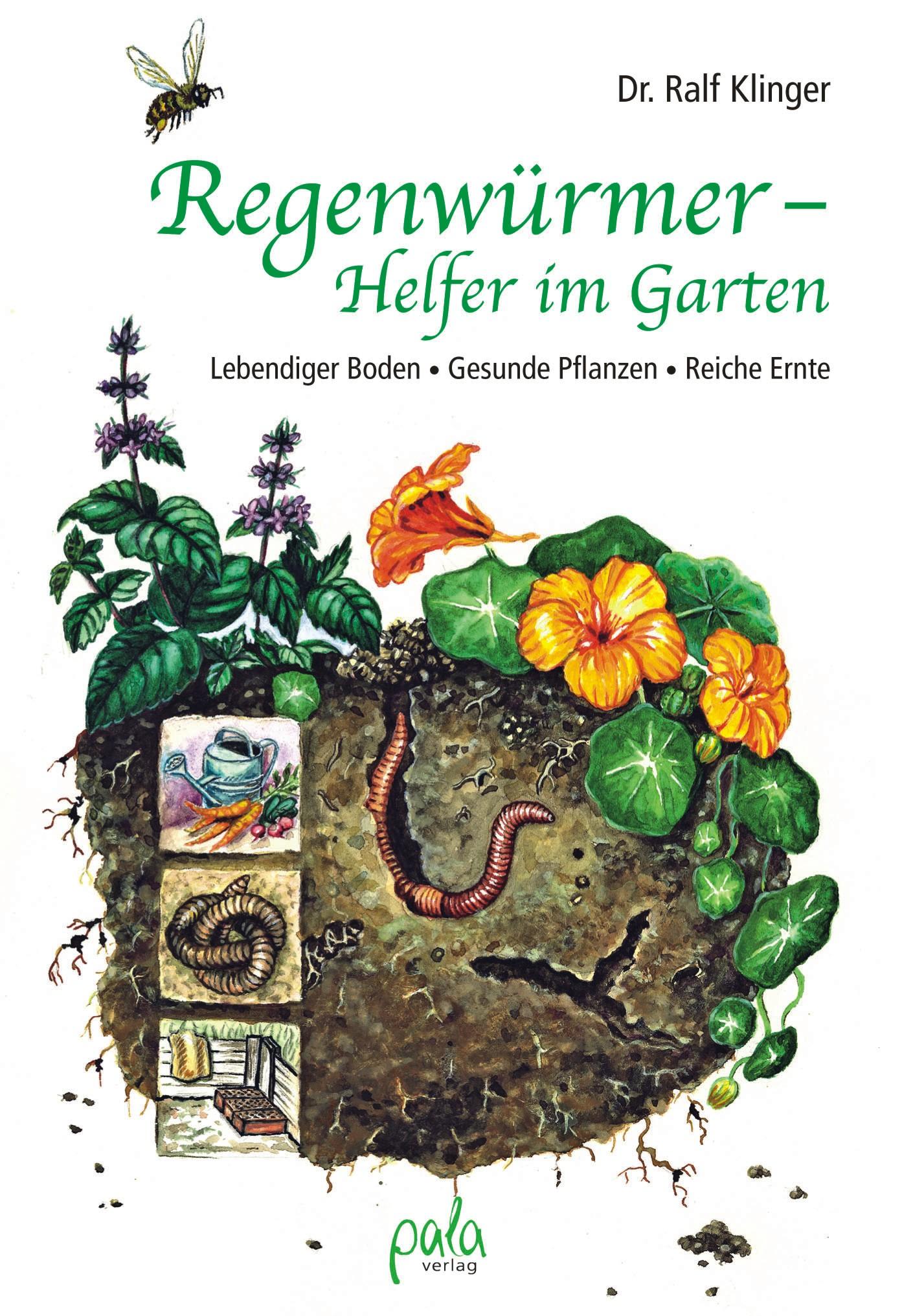 Vorderes Coverbild Regenwürmer - Helfer im Garten