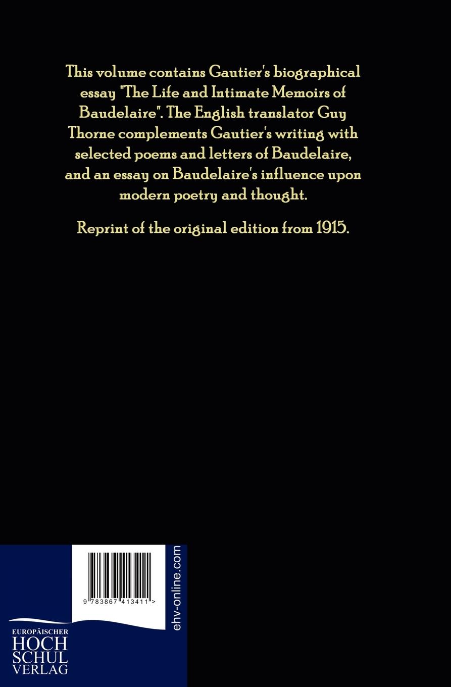 Rückseitencover Charles Baudelaire