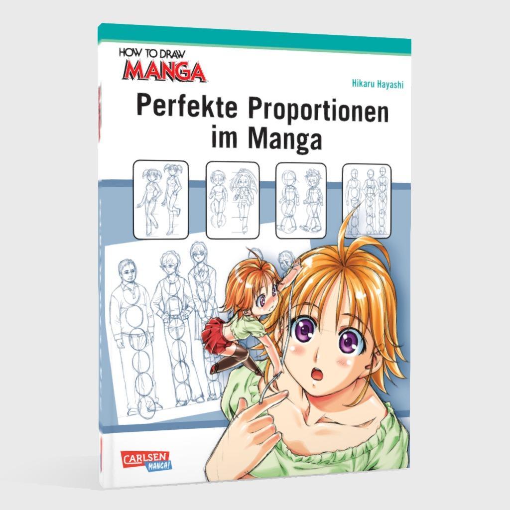 Beispielinhalt (Bild) How To Draw Manga: Perfekte Proportionen im Manga