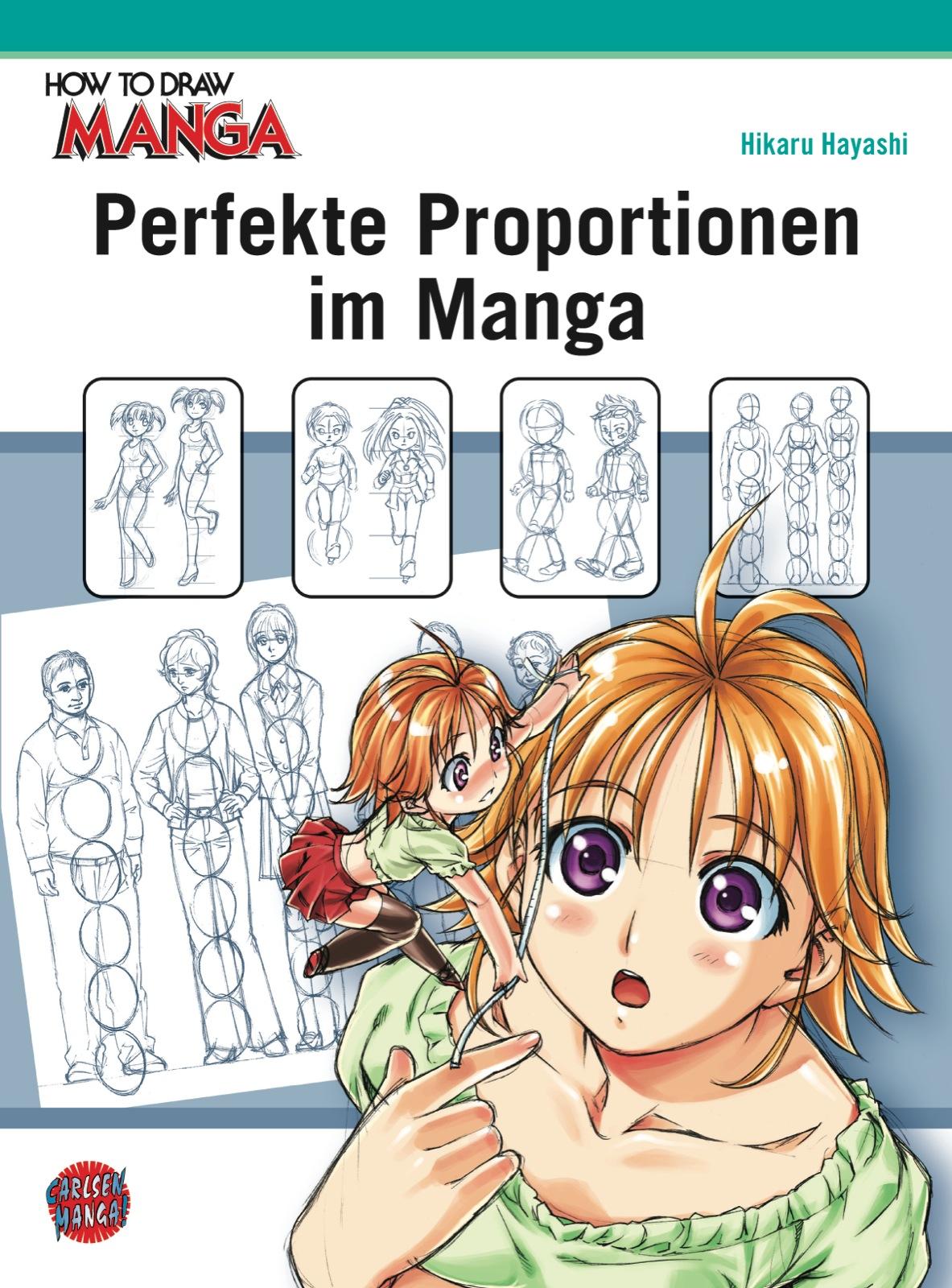 Vorderes Coverbild How To Draw Manga: Perfekte Proportionen im Manga