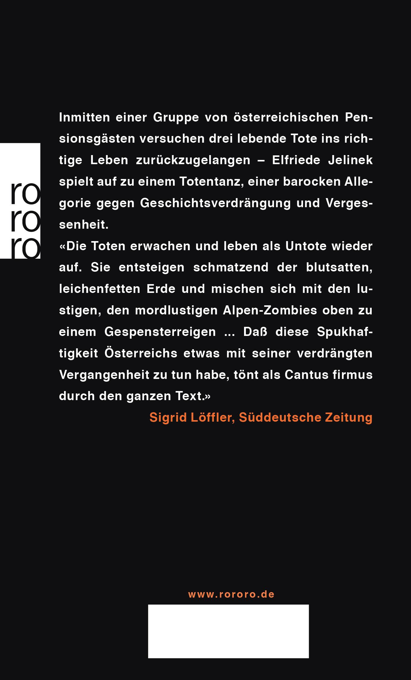 Rückseitencover Die Kinder der Toten