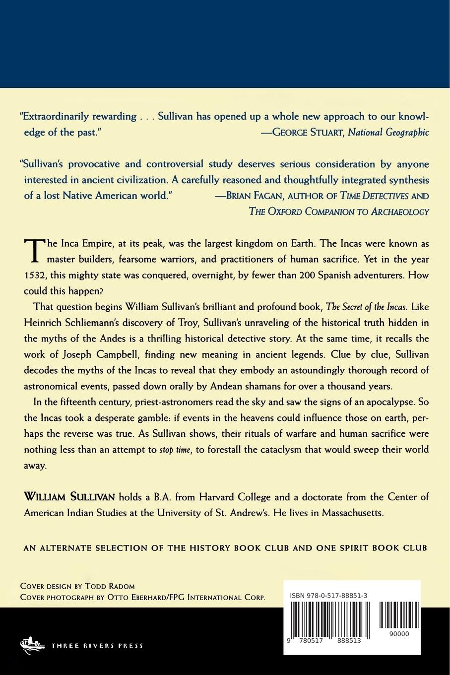 Rückseitencover The Secret of the Incas