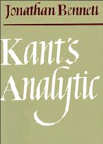 Vorderes Coverbild Kant's Analytic