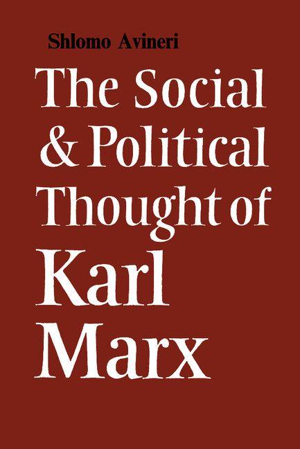 Vorderes Coverbild The Social and Political Thought of Karl Marx