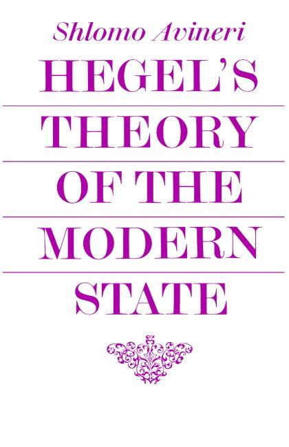 Vorderes Coverbild Hegel's Theory of the Modern State