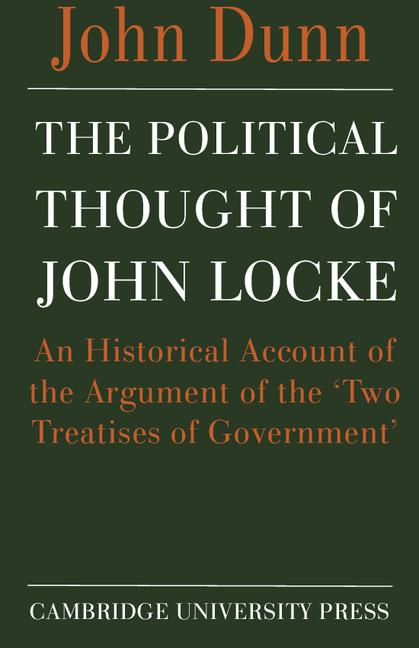 Vorderes Coverbild The Political Thought of John Locke