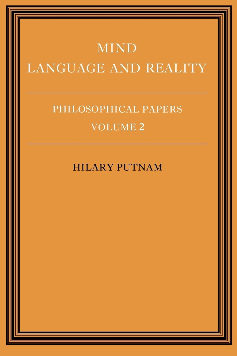 Vorderes Coverbild Philosophical Papers