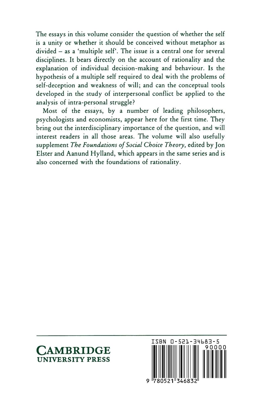 Rückseitencover Multiple Self