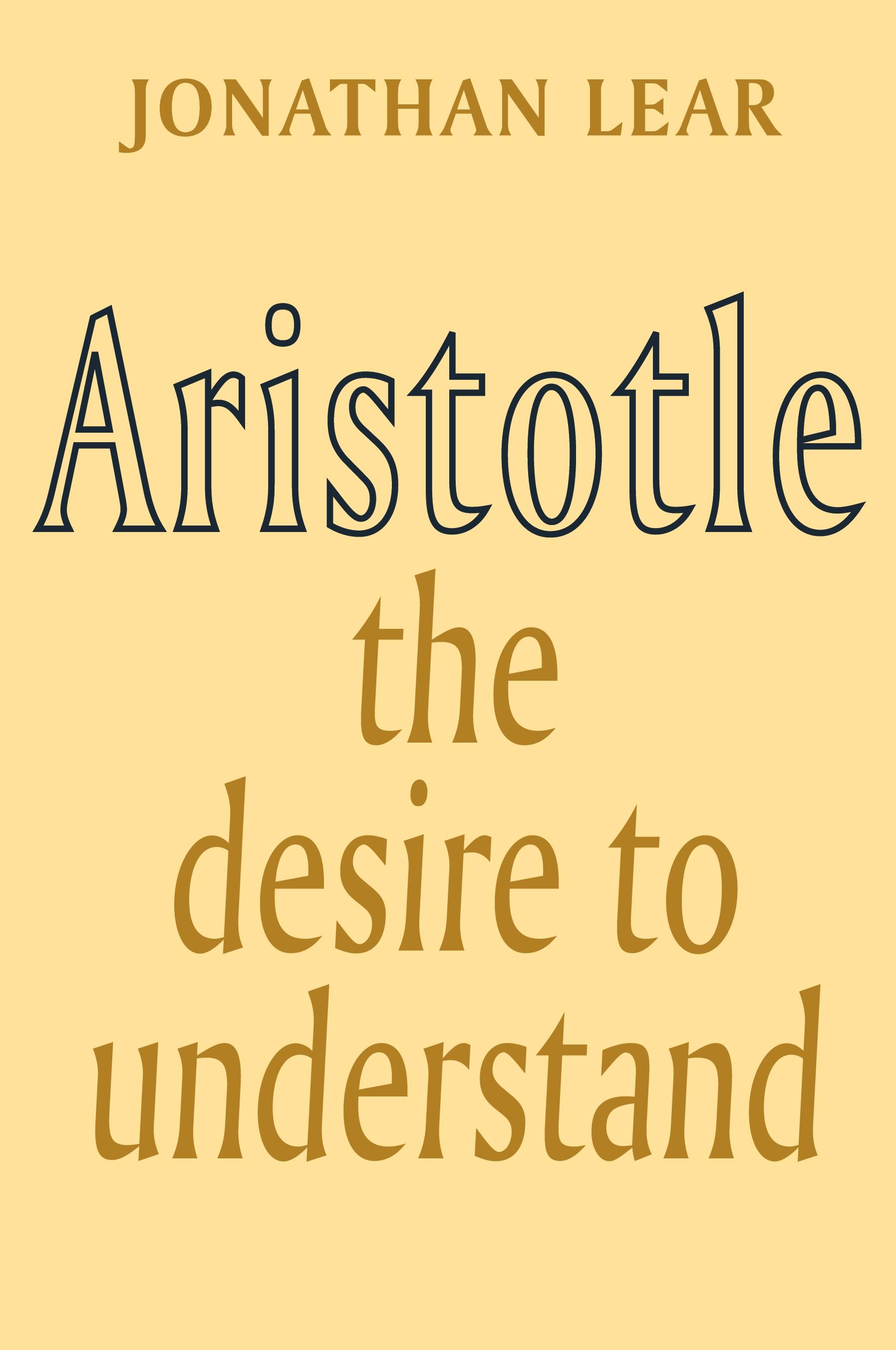 Vorderes Coverbild Aristotle