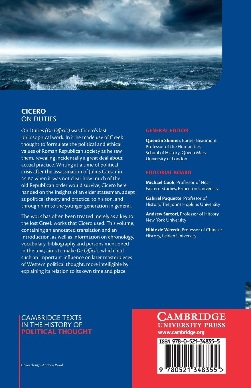 Rückseitencover Cicero