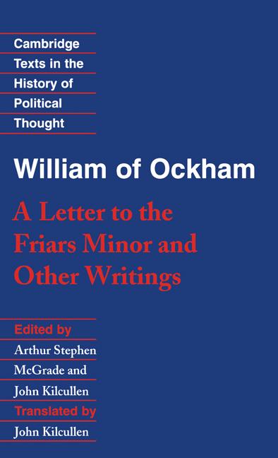 Vorderes Coverbild William of Ockham