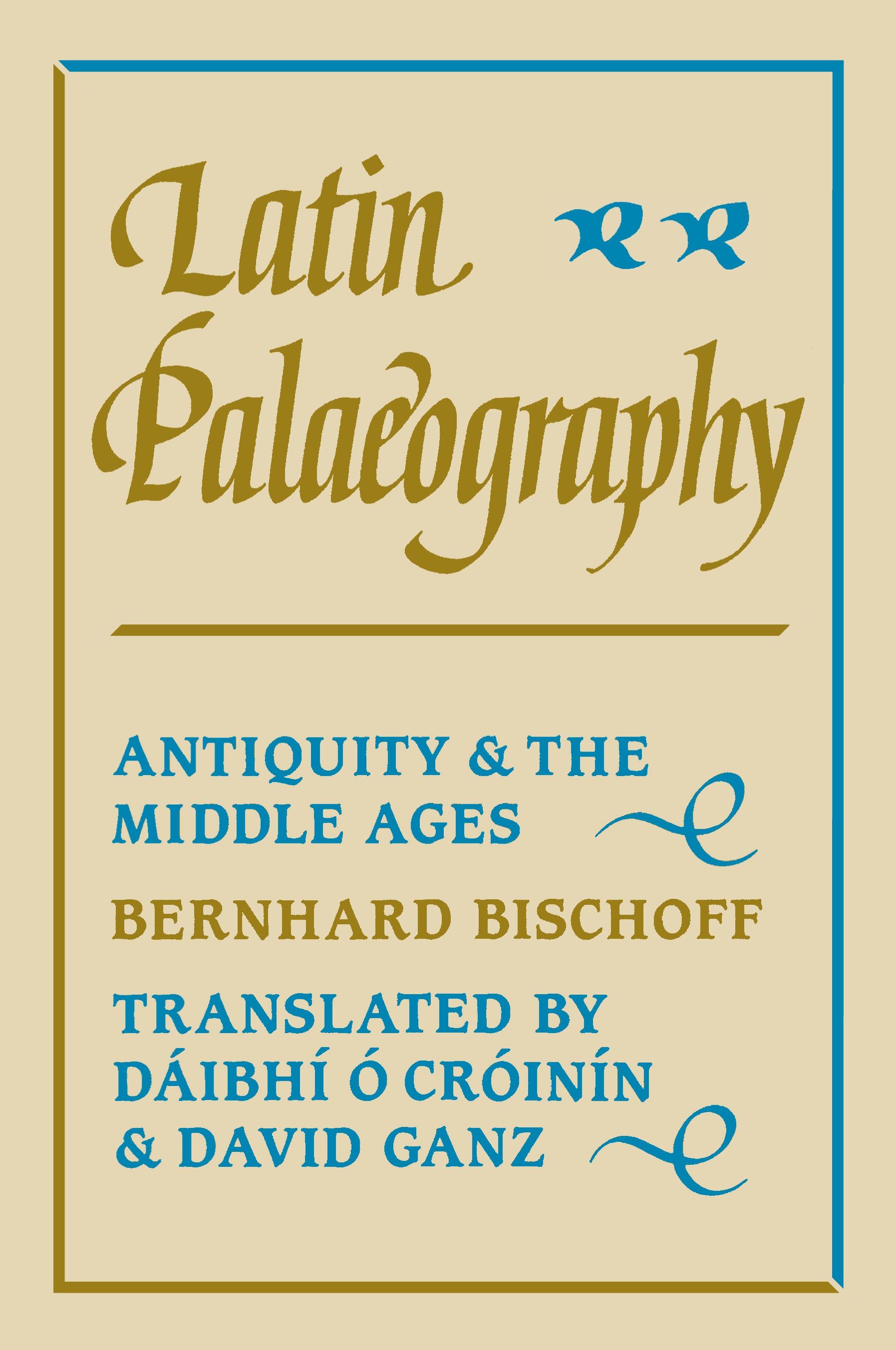 Vorderes Coverbild Latin Palaeography