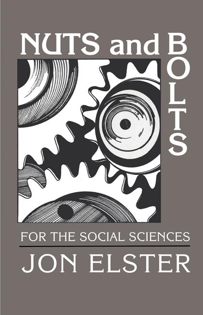 Vorderes Coverbild Nuts and Bolts for the Social Sciences