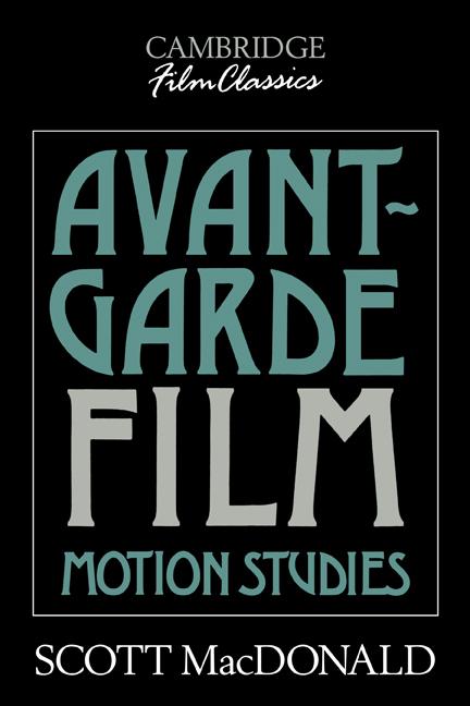 Vorderes Coverbild Avant-Garde Film