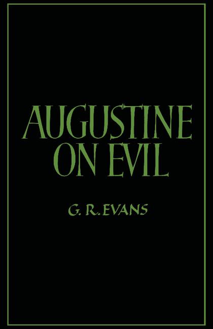 Vorderes Coverbild Augustine on Evil