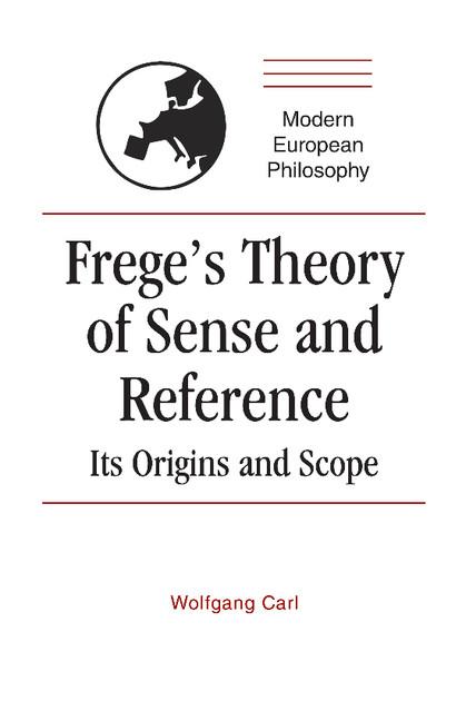 Vorderes Coverbild Frege's Theory of Sense and Reference