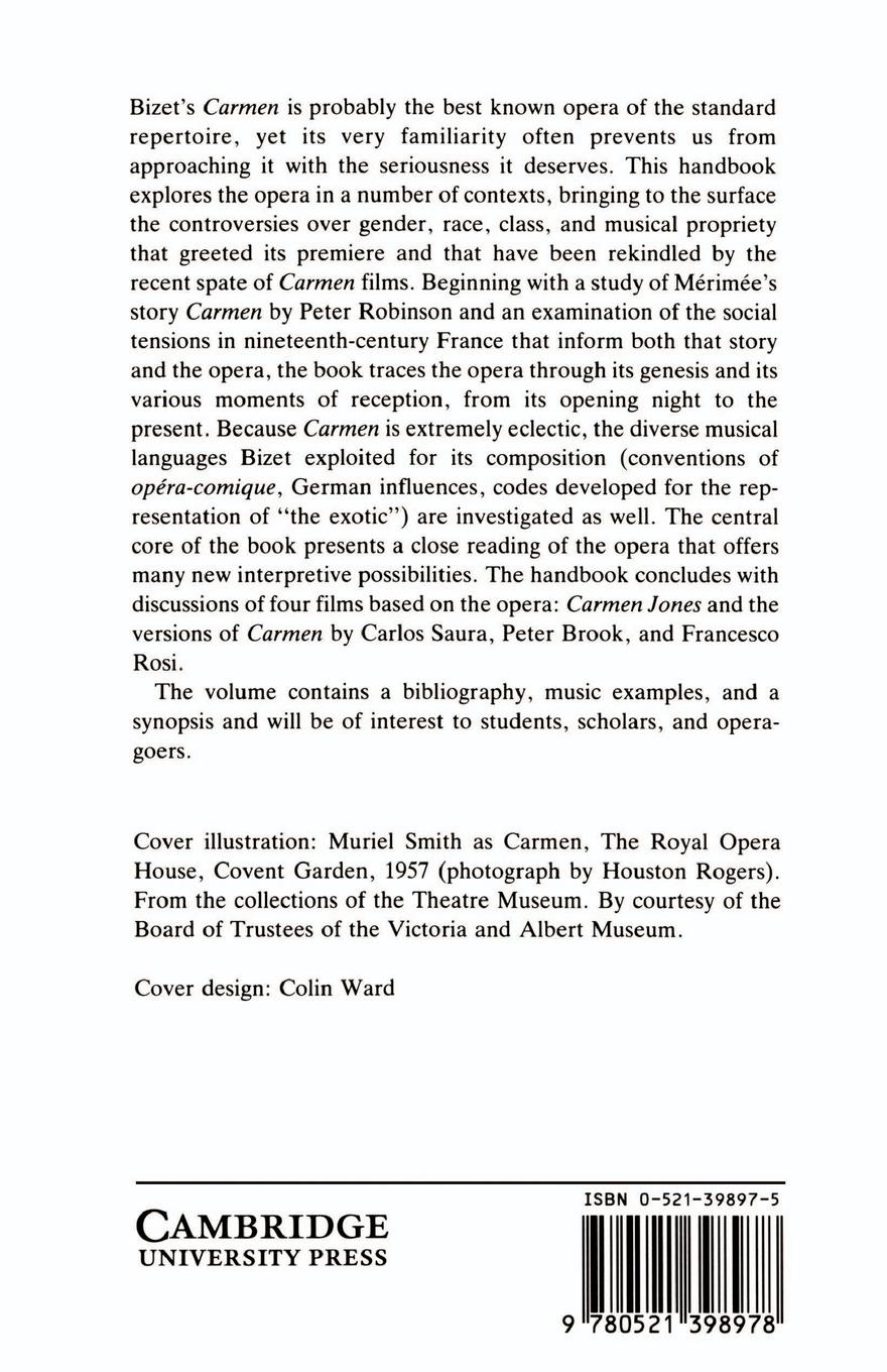 Rückseitencover Georges Bizet