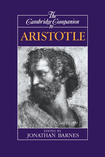 Vorderes Coverbild The Cambridge Companion to Aristotle