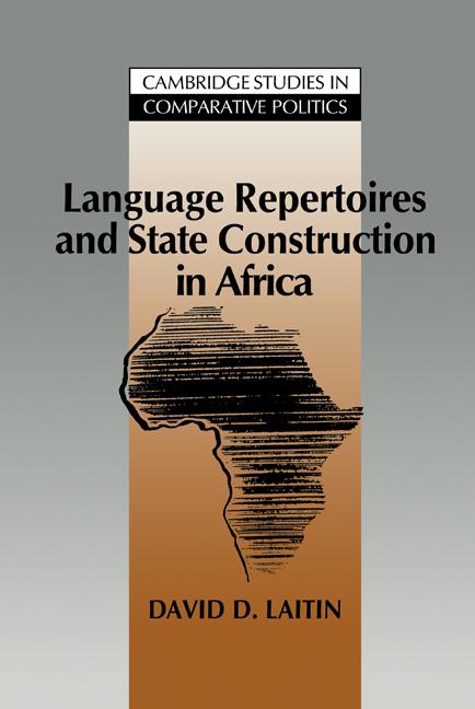 Vorderes Coverbild Language Repertoires and State Construction in Africa