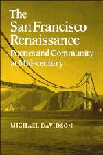 Vorderes Coverbild The San Francisco Renaissance