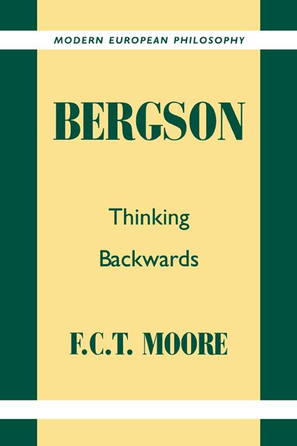 Vorderes Coverbild Bergson