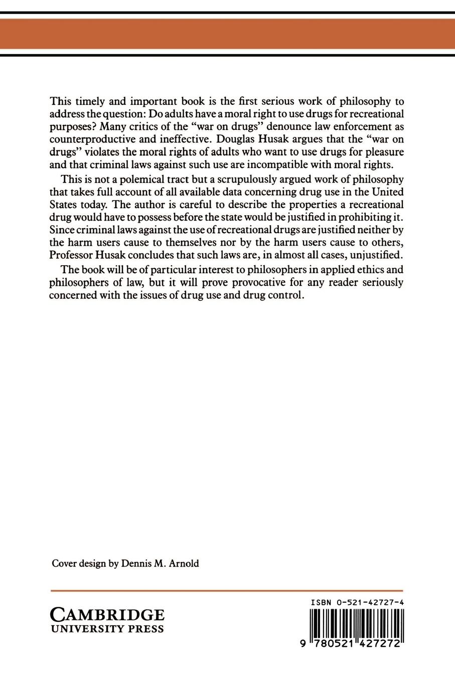 Rückseitencover Drugs and Rights