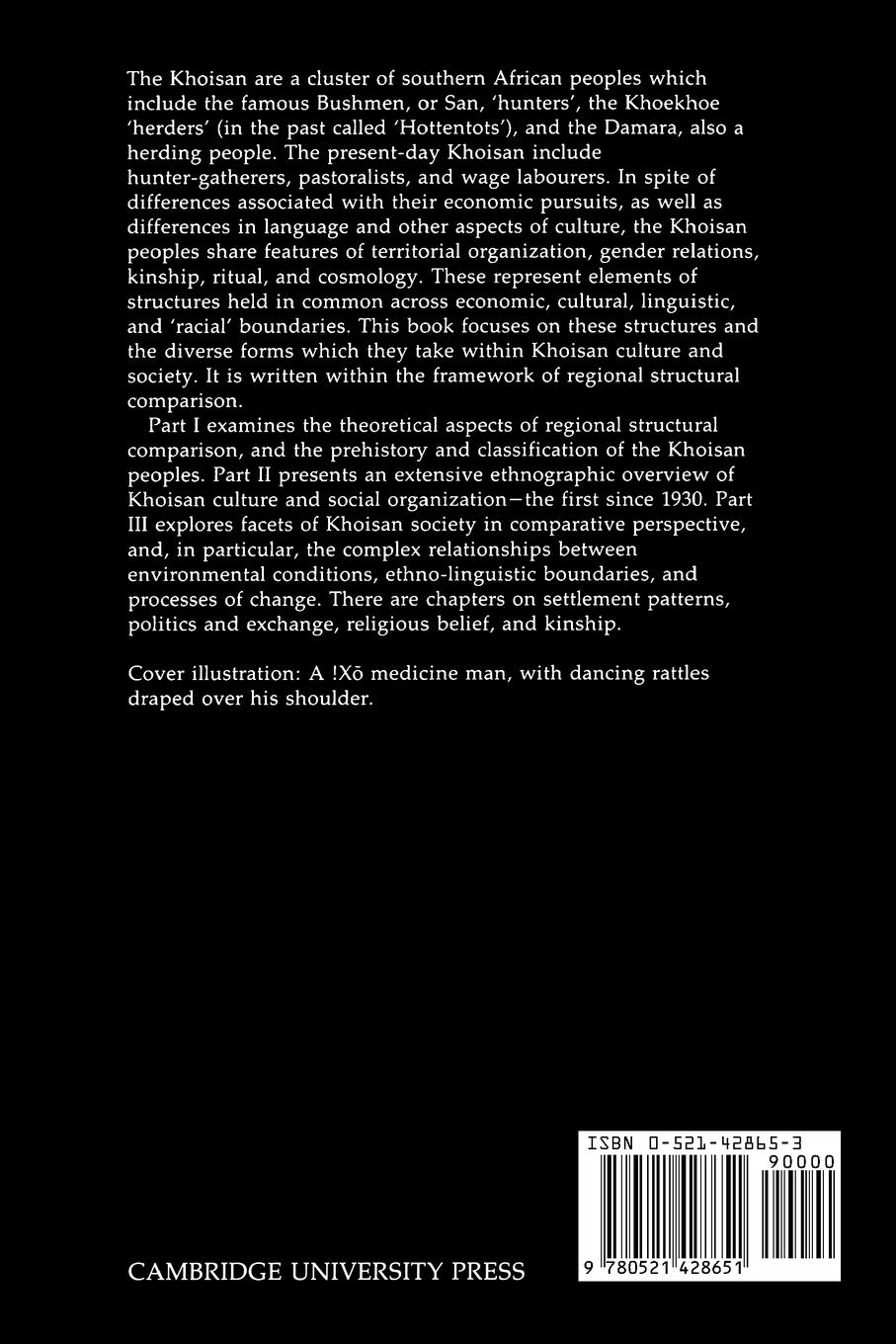 Rückseitencover Hunters and Herders of Southern Africa