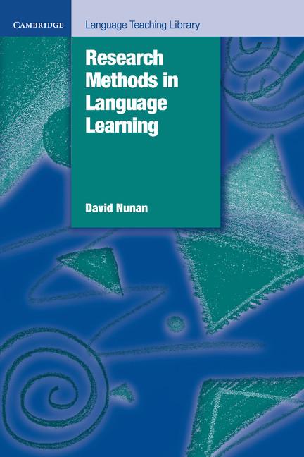 Vorderes Coverbild Research Methods in Language Learning