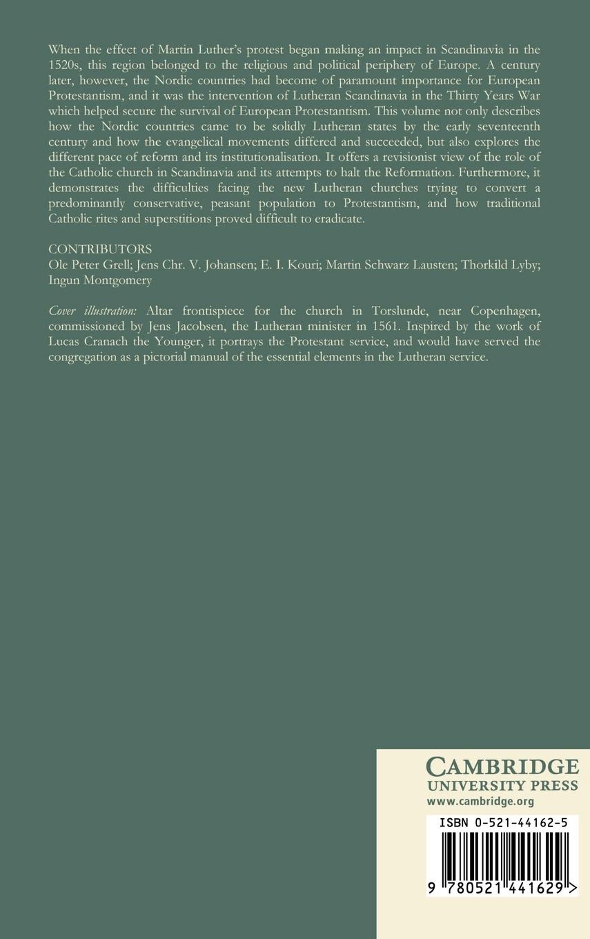 Rückseitencover The Scandinavian Reformation