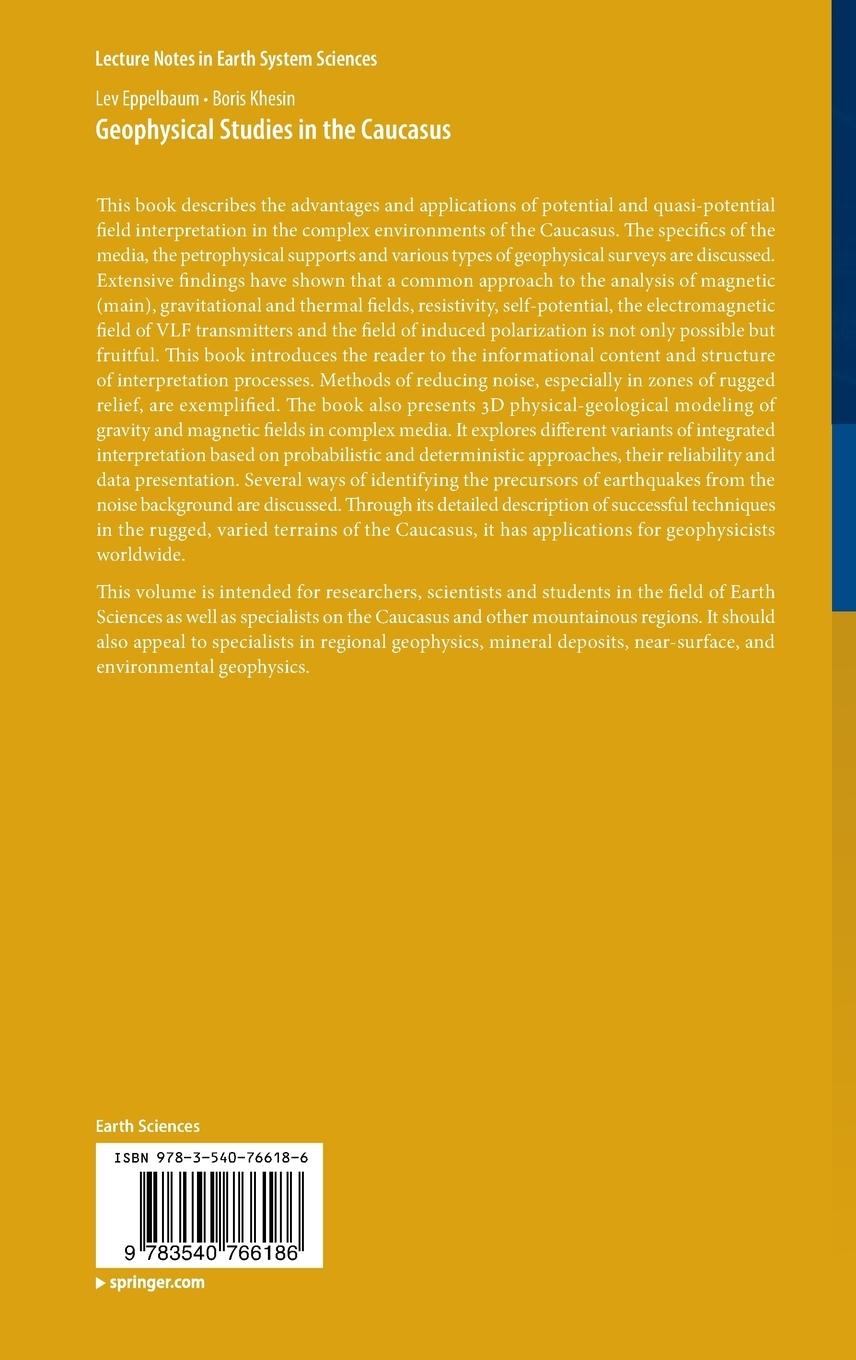 Rückseitencover Geophysical Studies in the Caucasus