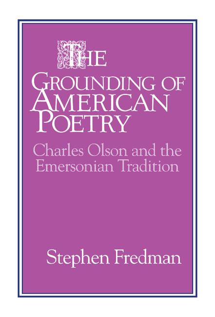 Vorderes Coverbild The Grounding of American Poetry