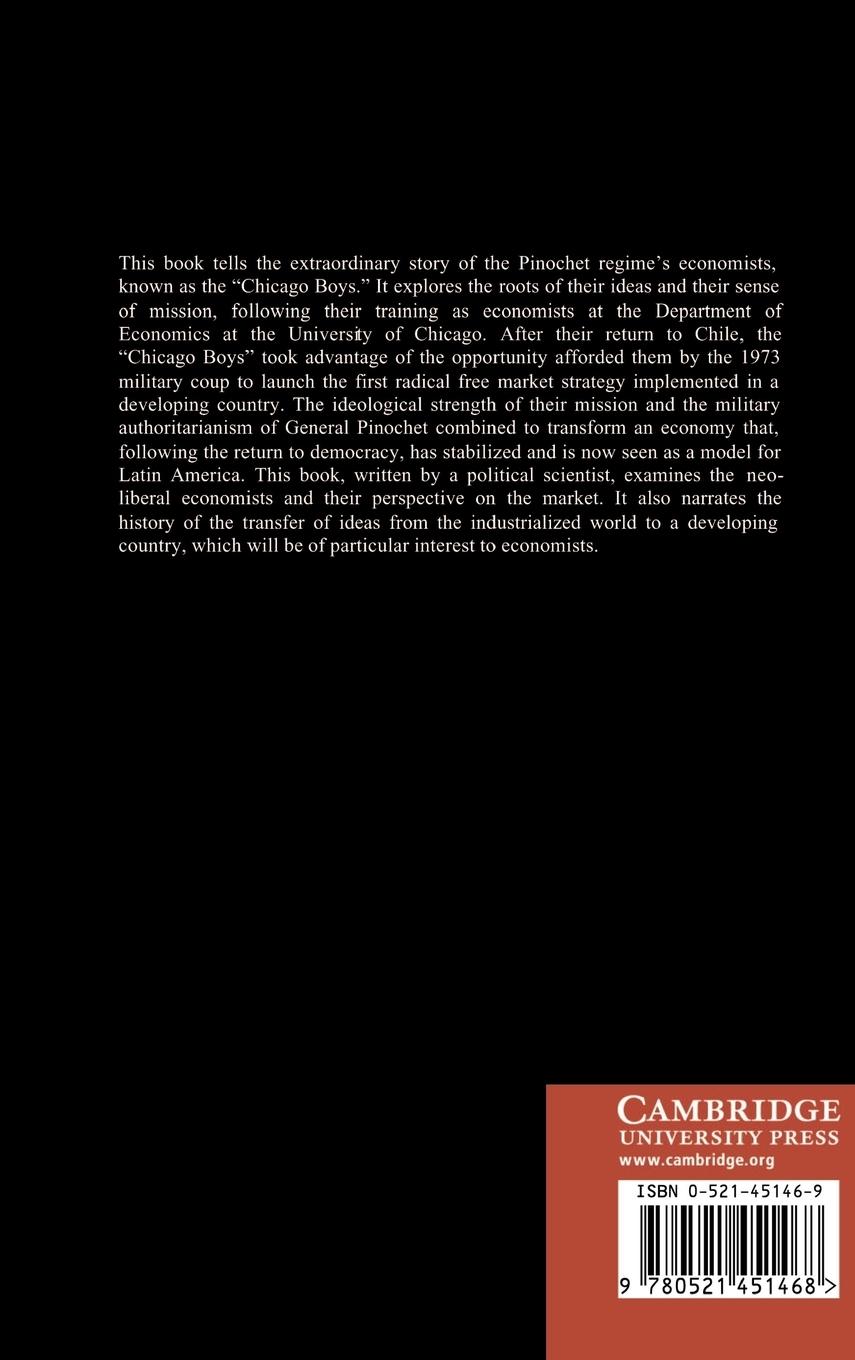 Rückseitencover Pinochet's Economists