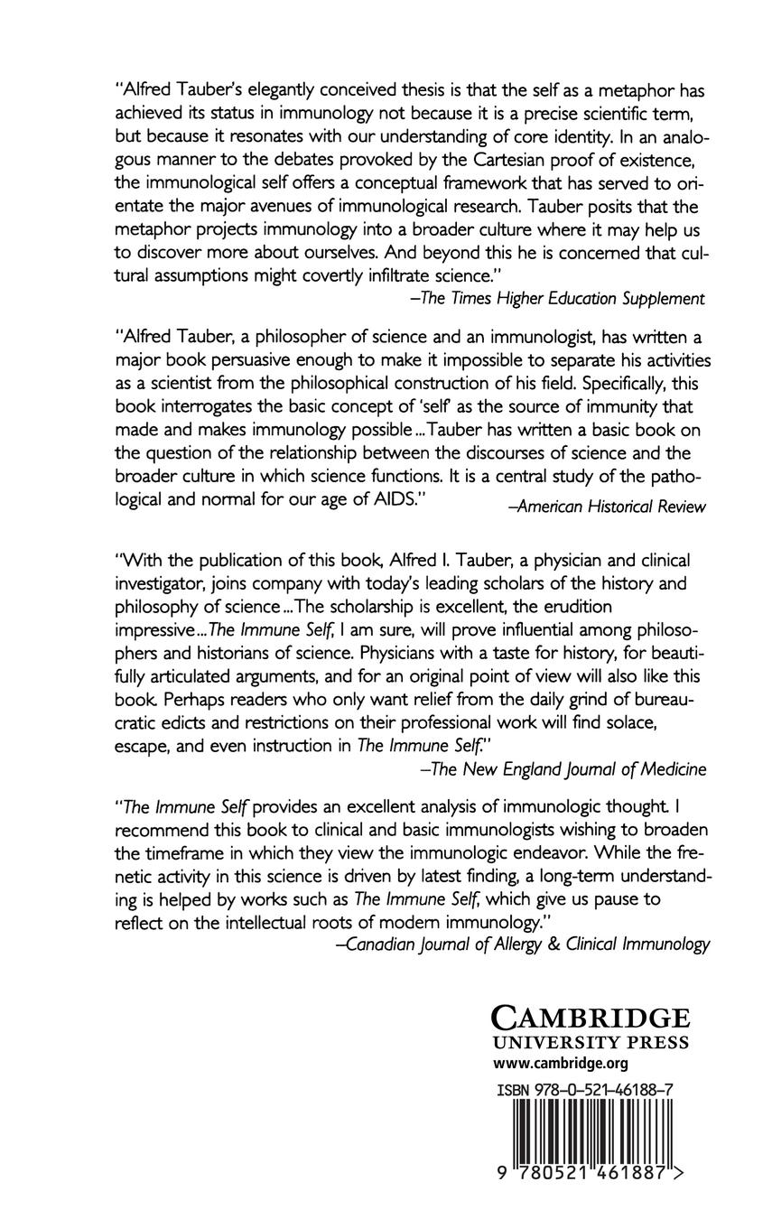 Rückseitencover The Immune Self