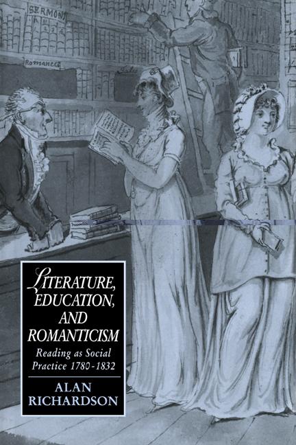 Vorderes Coverbild Literature, Education, and Romanticism