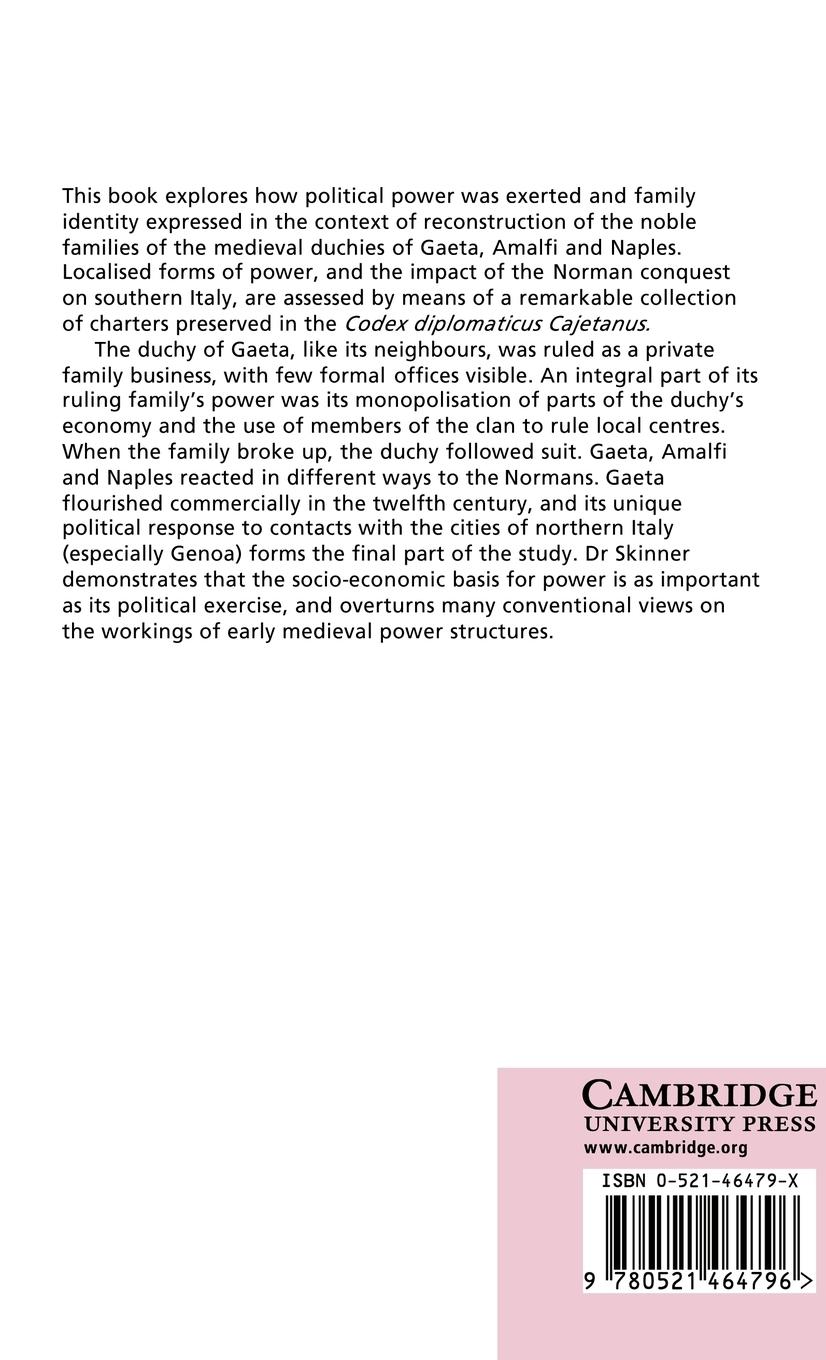 Rückseitencover Family Power in Southern Italy