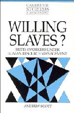 Vorderes Coverbild Willing Slaves?