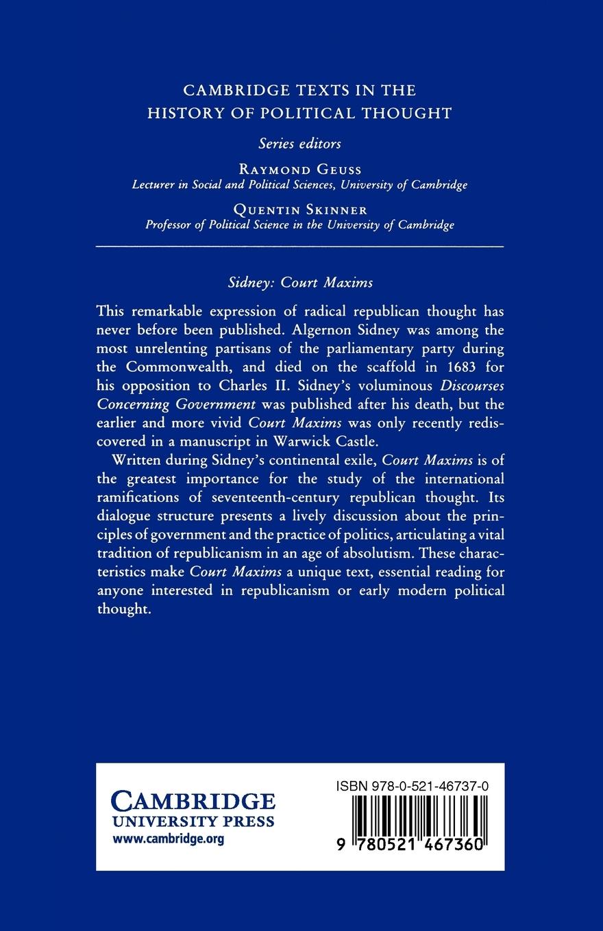 Rückseitencover Sidney