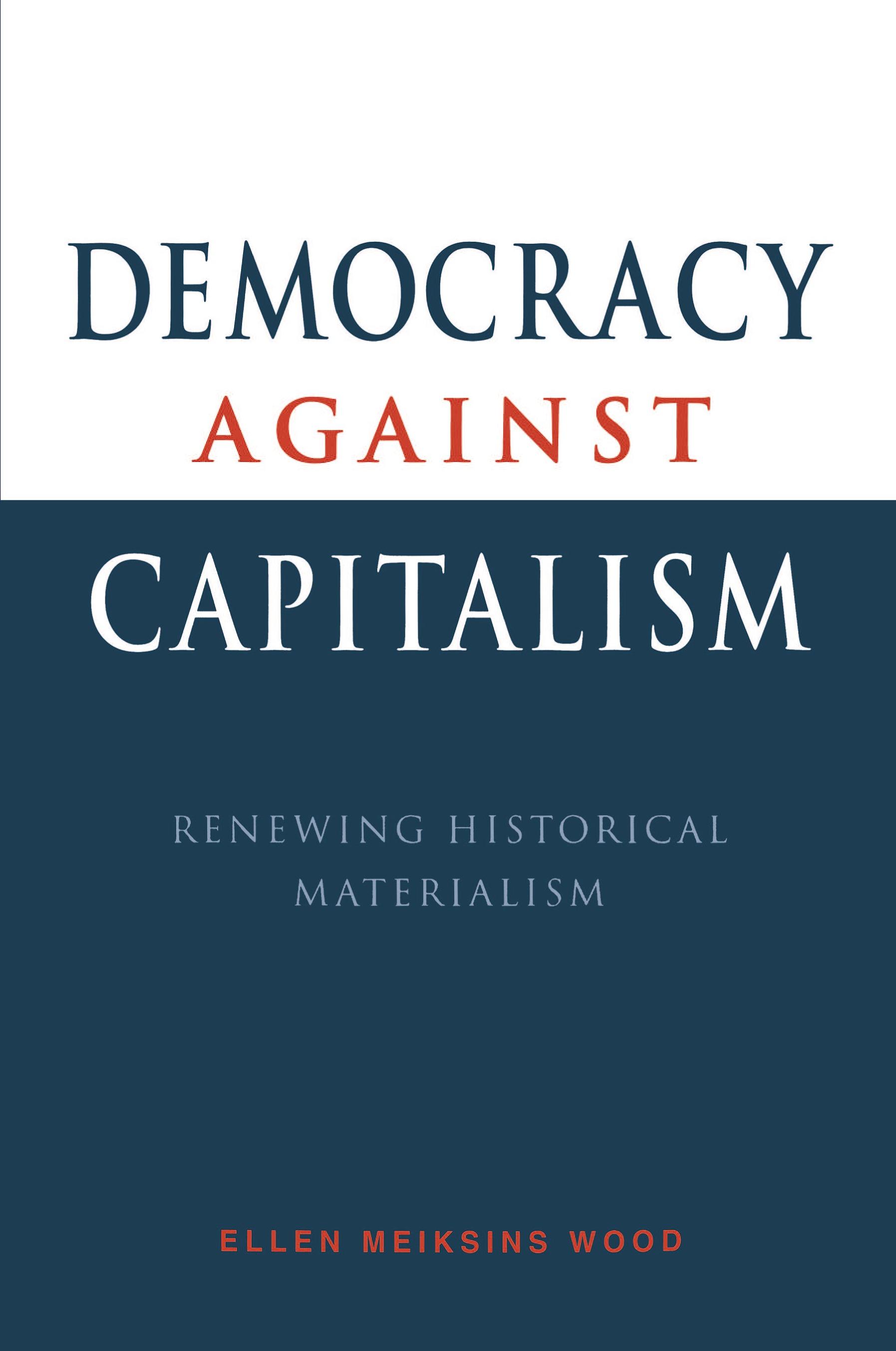 Vorderes Coverbild Democracy Against Capitalism
